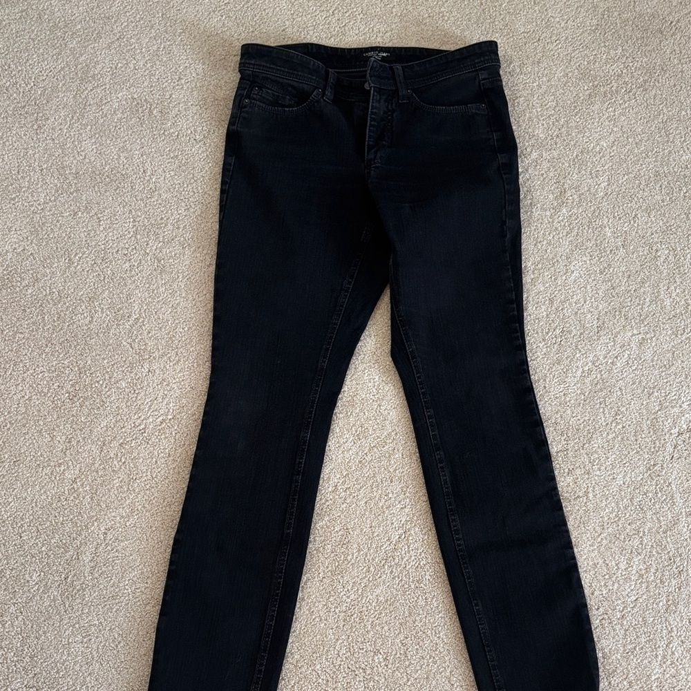 Elegant Black Skinny Women's Jeans